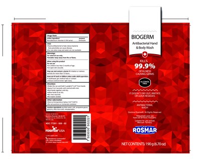 Hand Sanitizer Spray Biogerm Aerosol 190 Min Compressed